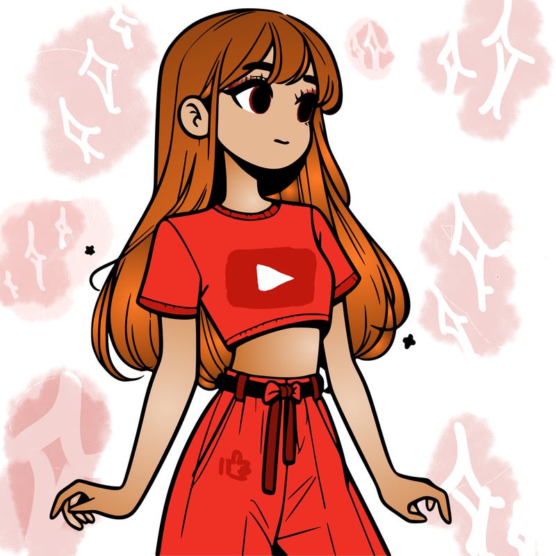 girl in a cute crop top
