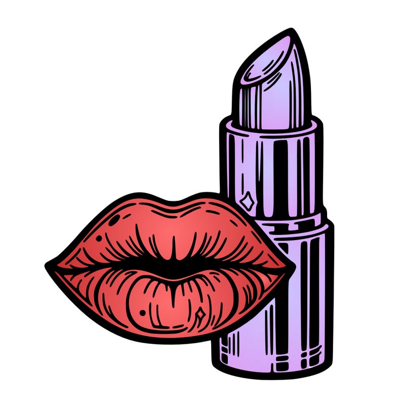 lips and lipstick