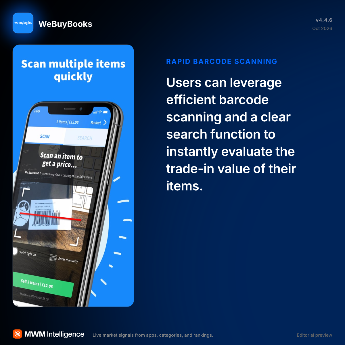 WeBuyBooks - Lifestyle App | MWM