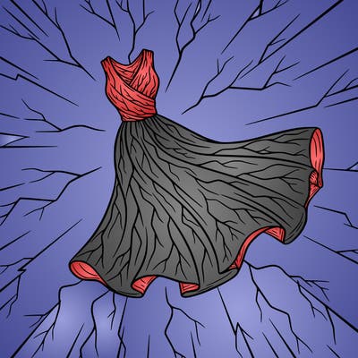 lightening spread
dress