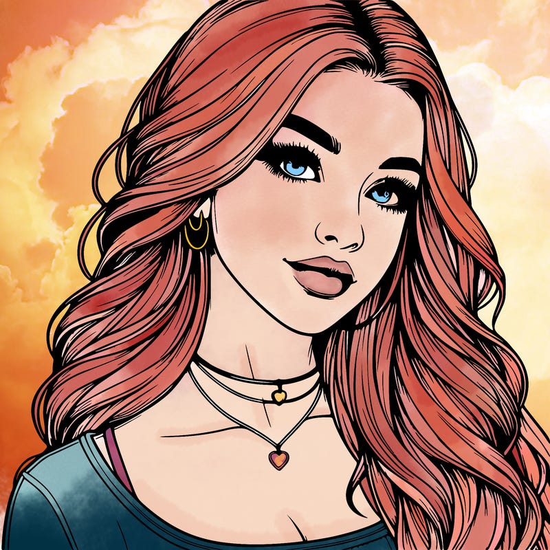 detailed realistic girl