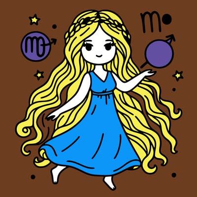 virgo the zodiac as human