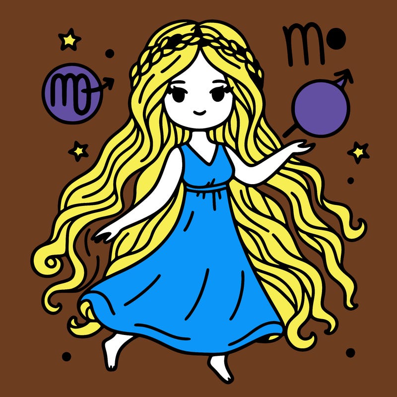 virgo the zodiac as human