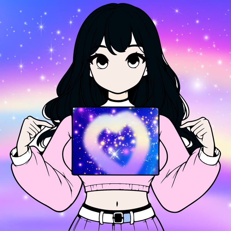 girl holding a blank sign in a long sleeve crop top