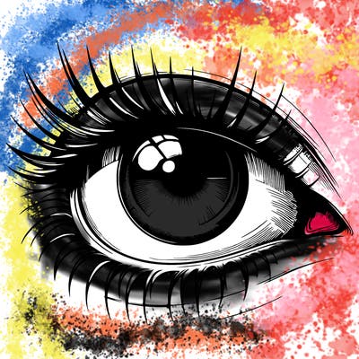 realistic eye