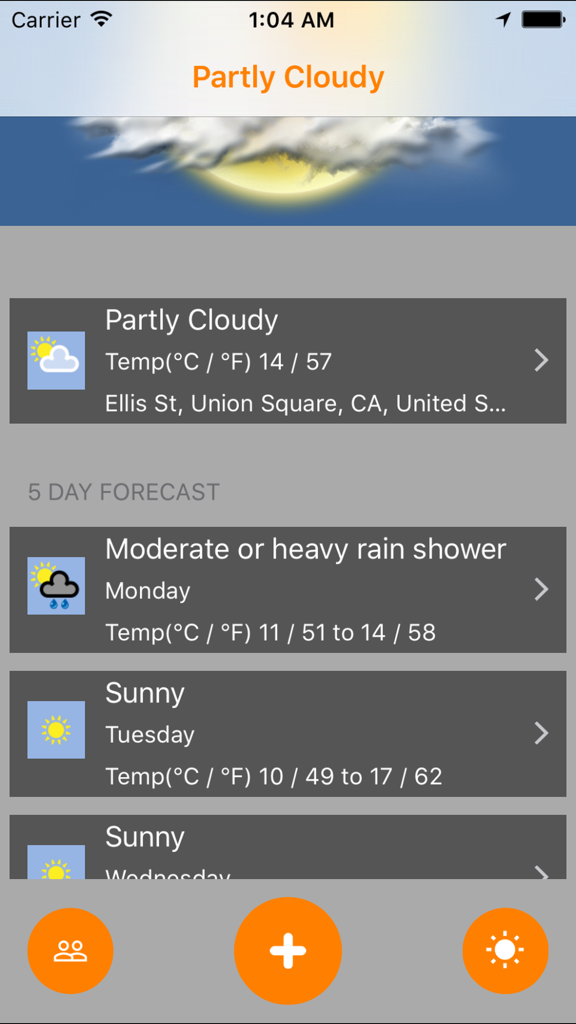 Weather Right Now | Einfache & Sofortige lokale Wetter-Updates
