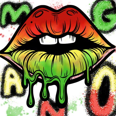 lips that look realistic and drip