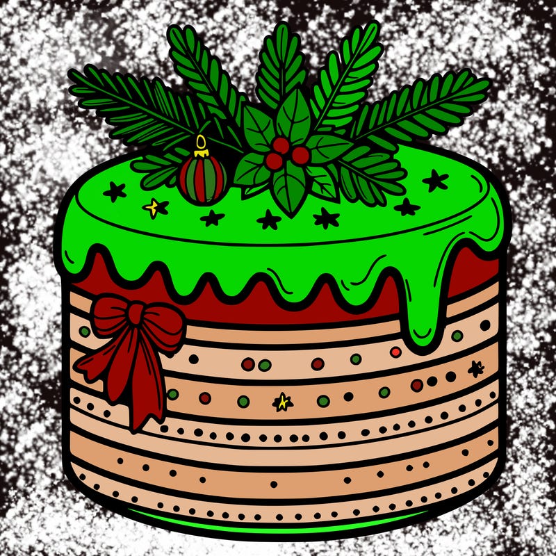 christmas cake