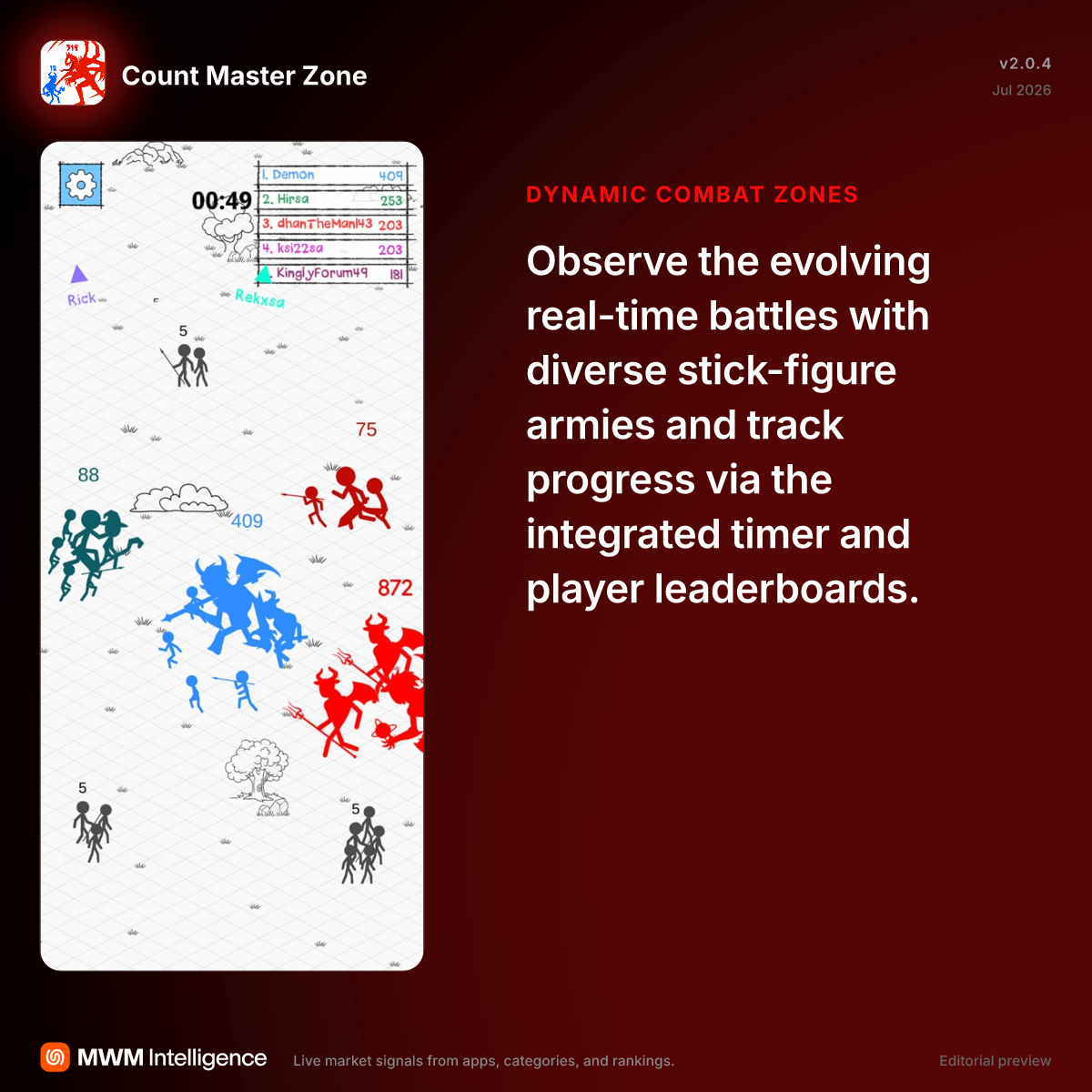 Count Master Zone - Games App | MWM