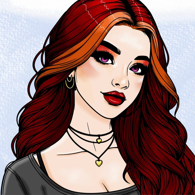 detailed realistic girl