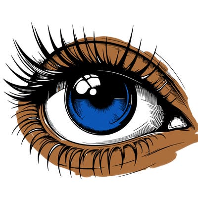 realistic eye