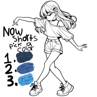 realistic girl danceing