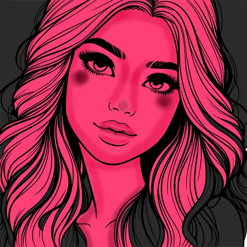 beautiful realistic girl