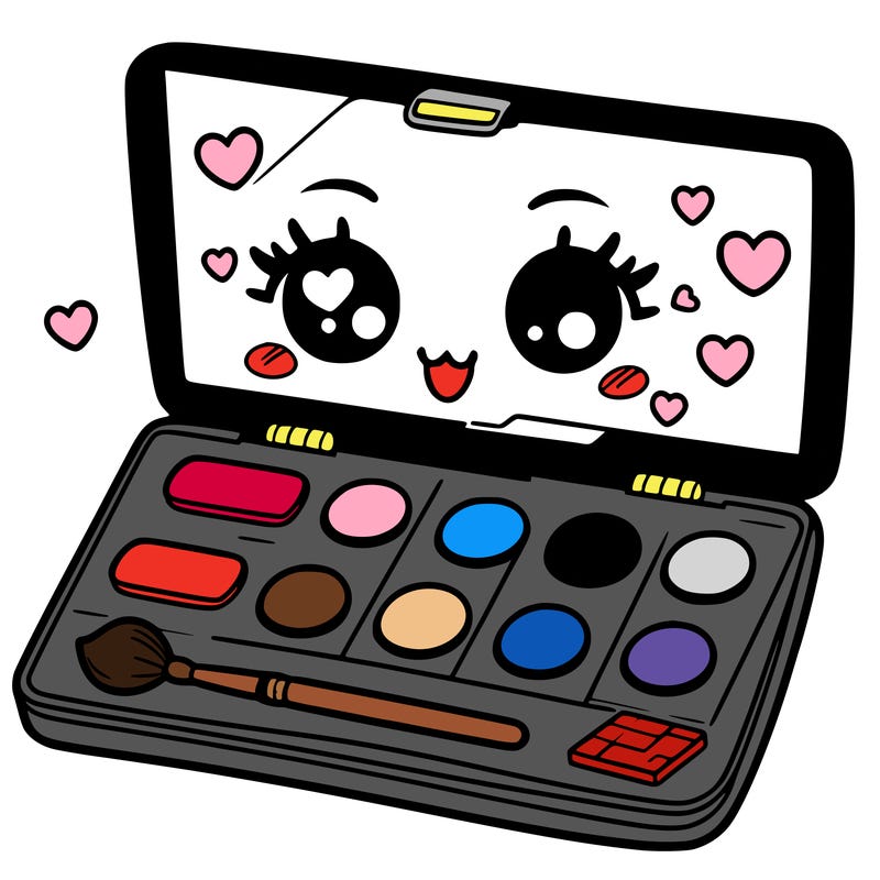 makeup pallet
