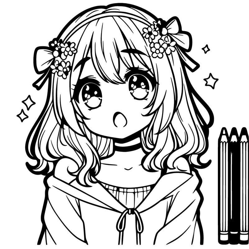 easy cute manga girl