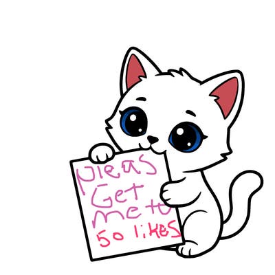 a small cat with a blank sheet of paper in its hand. the cat is sooooooo cute!