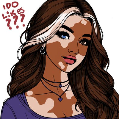 detailed realistic girl