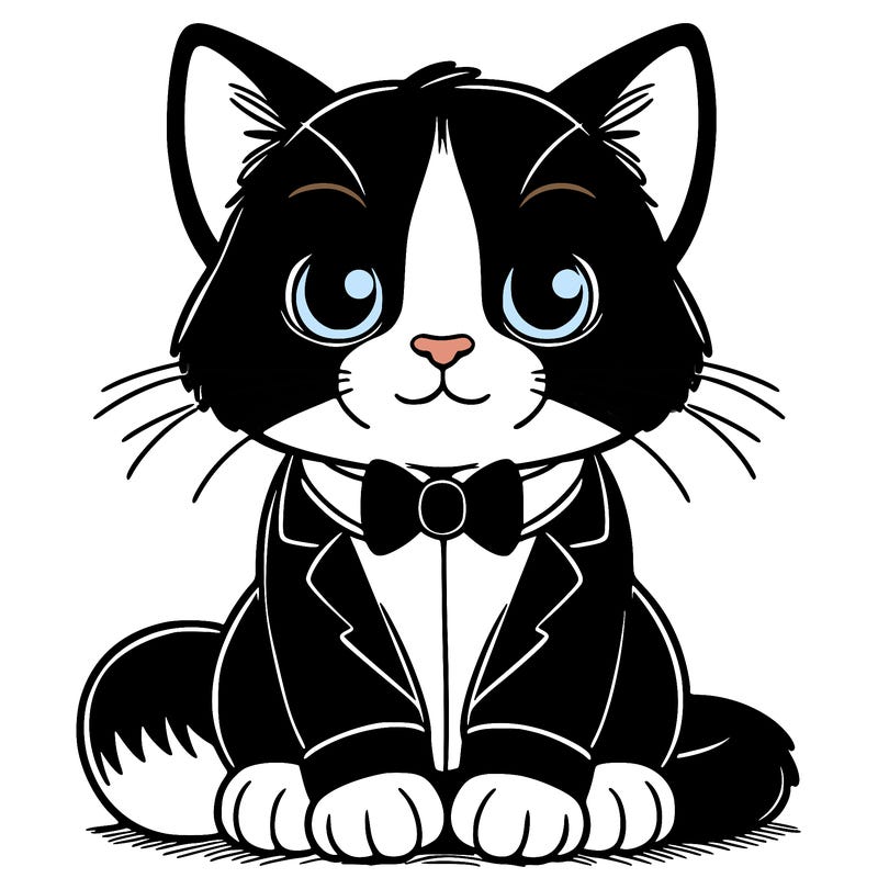 tuxedo cat