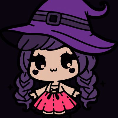 cute simple witch