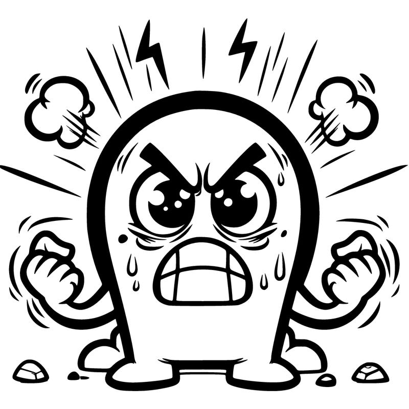 cartoon anger