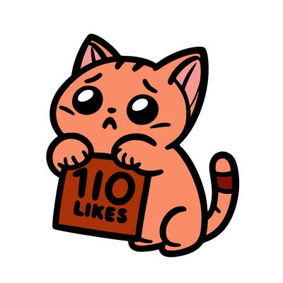 a cat begging for 10 likes