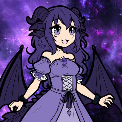 a dragon girl