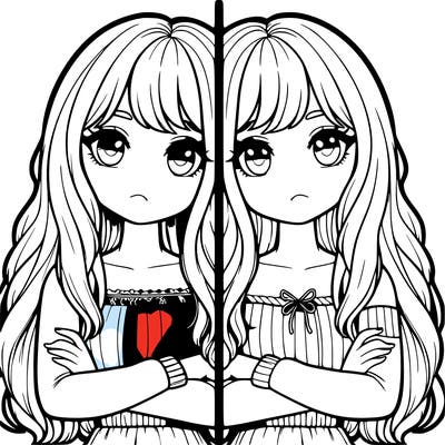 realistic girls split