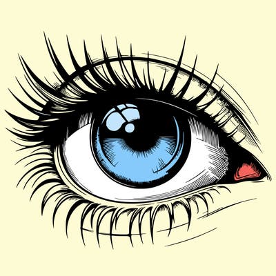 realistic eye