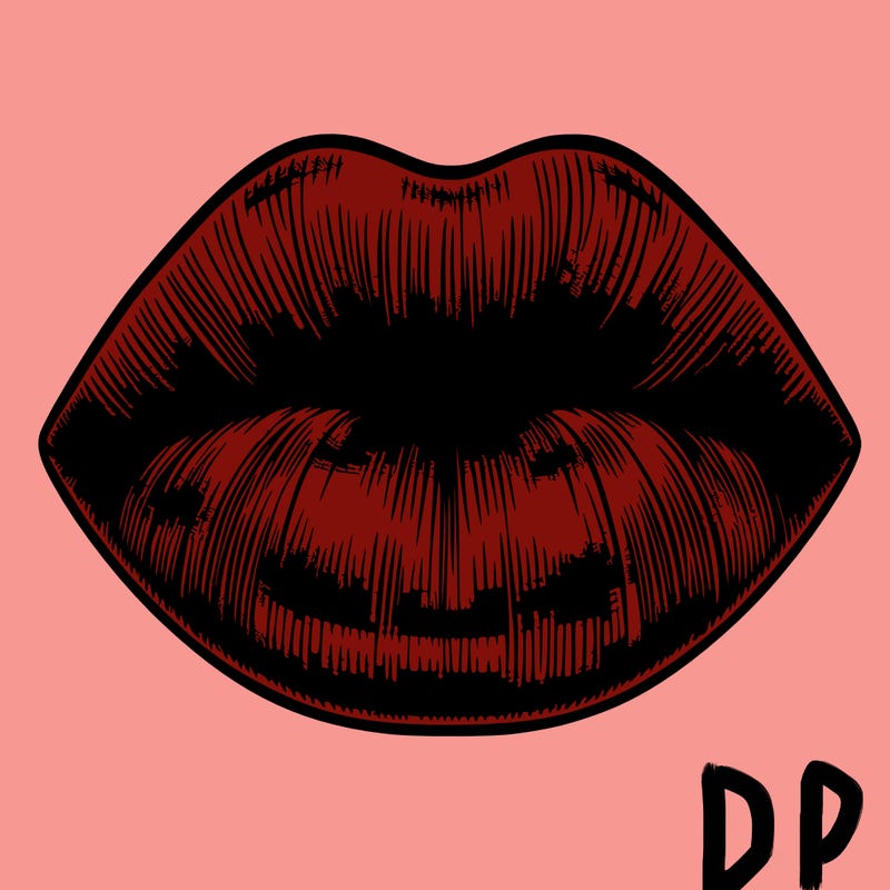 realistic human beautiful lips