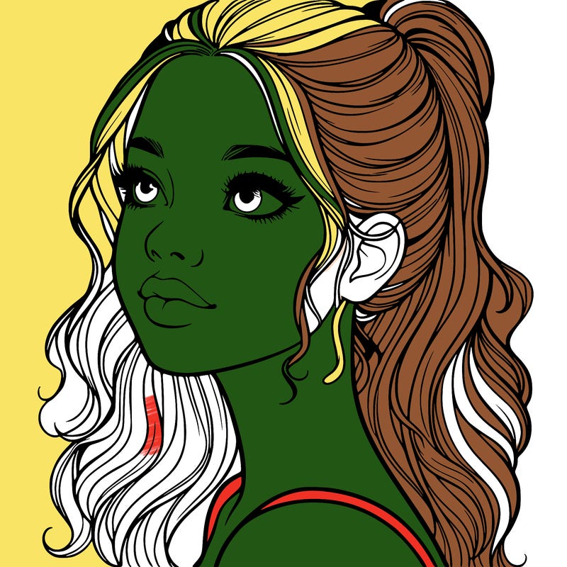 beautiful realistic girl