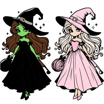 beautiful wicked witch. from wicked