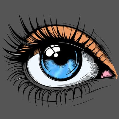 realistic eye