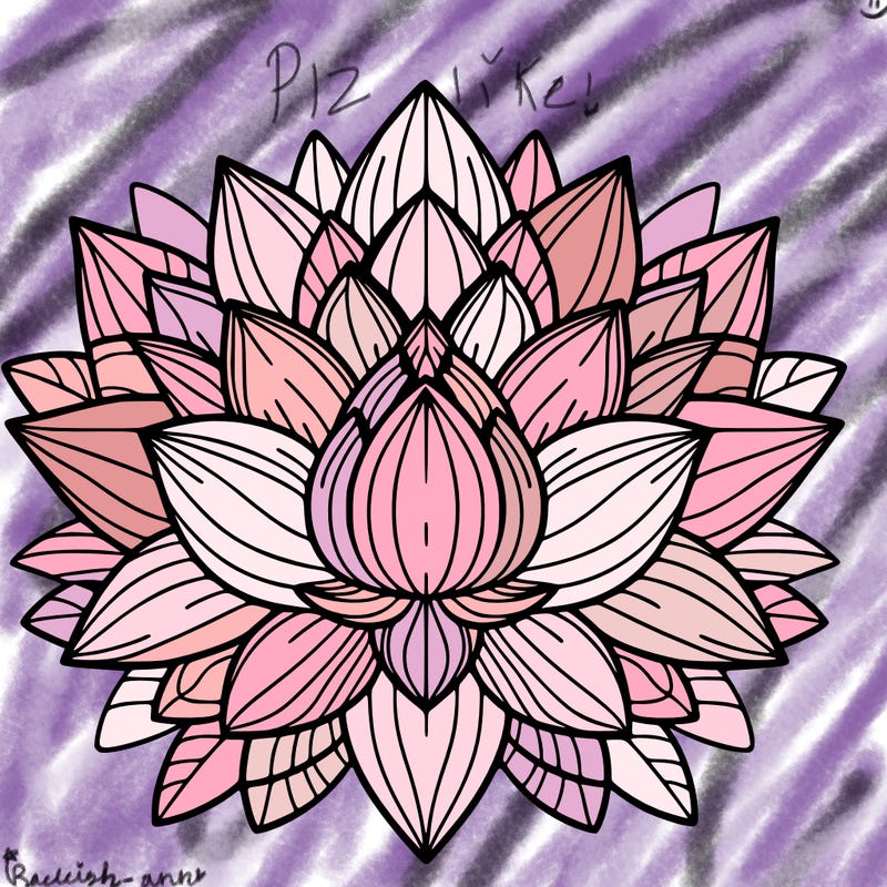 lotus flower mandala