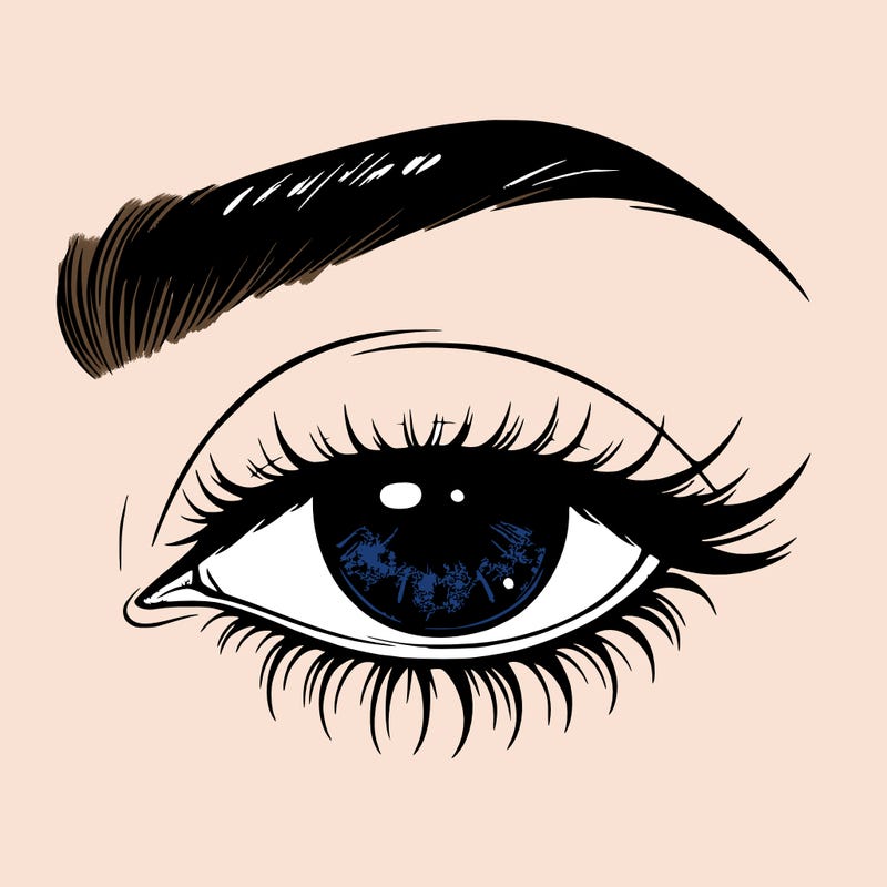 eye closed realistic