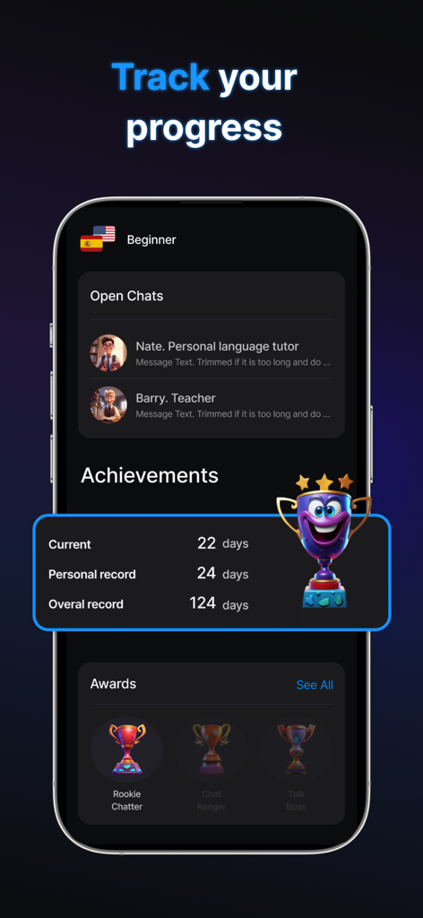 Nate - AI Language Learning - Education App | MWM