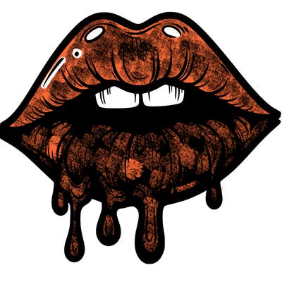 lips that look realistic and drip