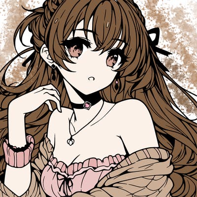 beautiful anime girl