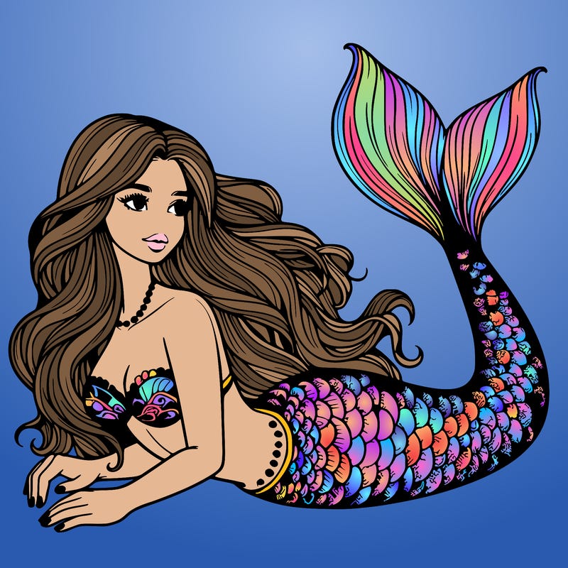realistic mermaid