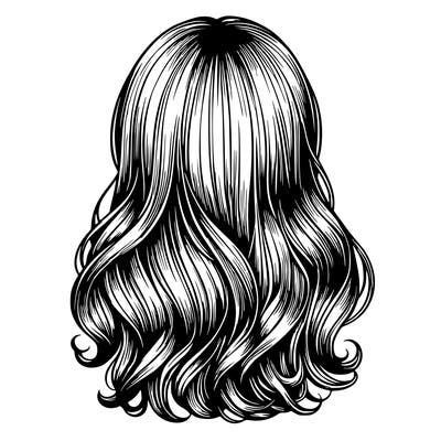 hair relistic  girl