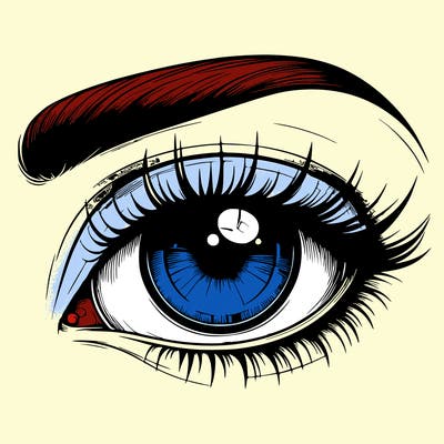 realistic eye