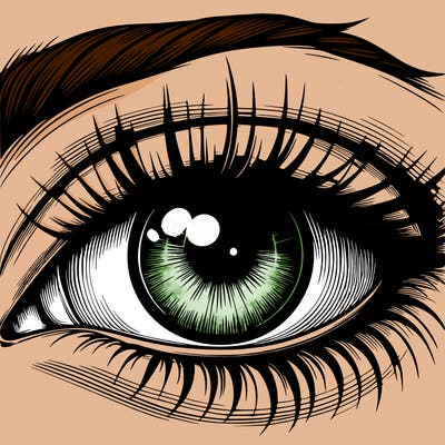 realistic eye