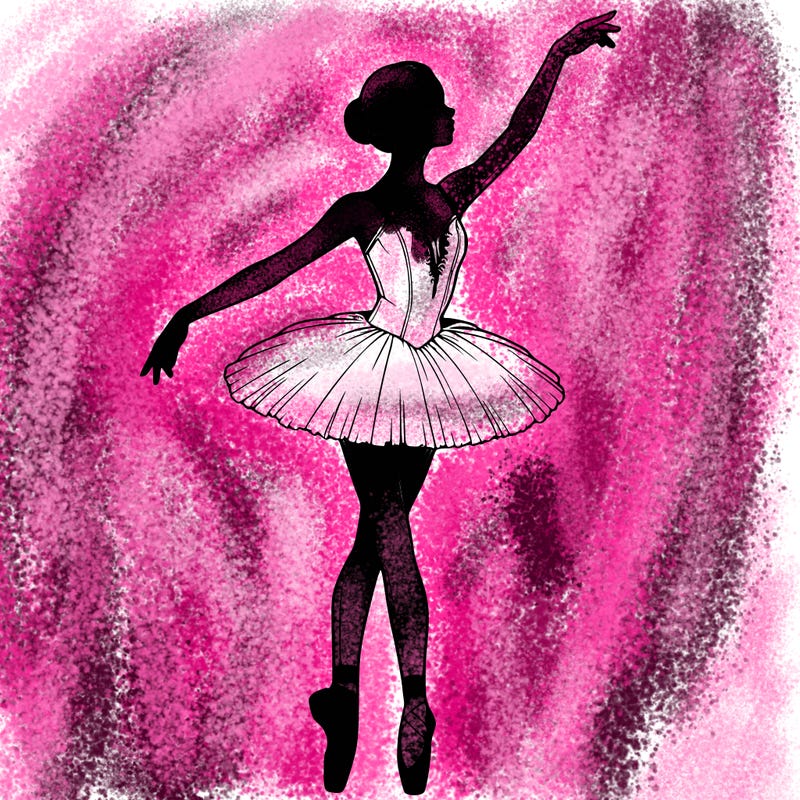 realistic ballerina