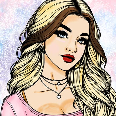 detailed realistic girl