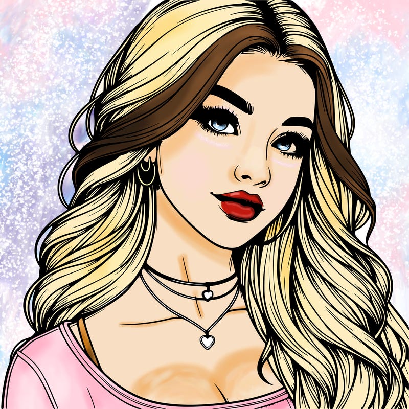 detailed realistic girl