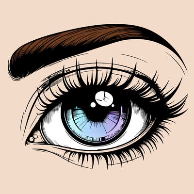realistic eye