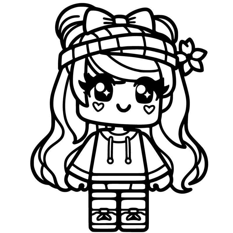 cute roblox girl