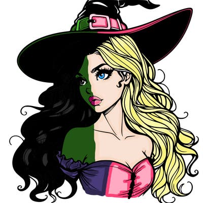 realistic witch