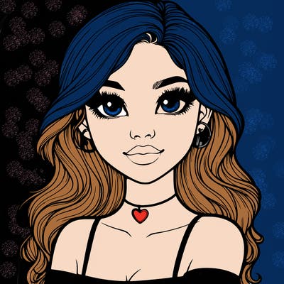 realistic pretty girl