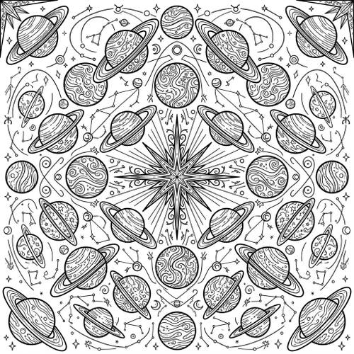 Kaleidoscope Planets