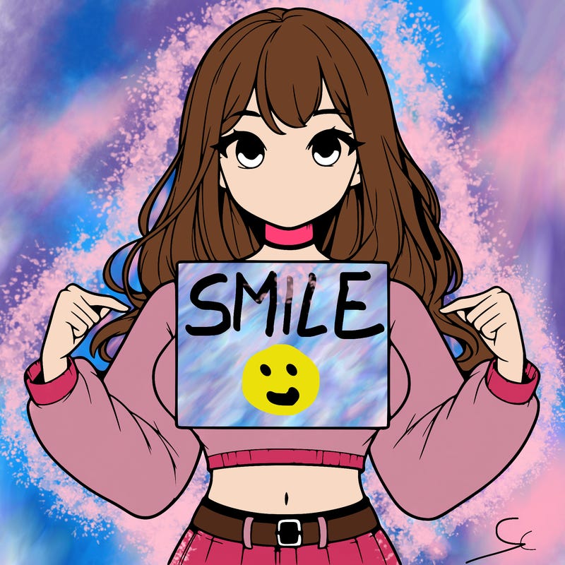 girl holding a blank sign in a long sleeve crop top